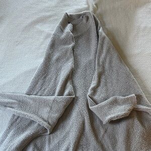 Daytrip Light Gray Cowl Neck Sweater